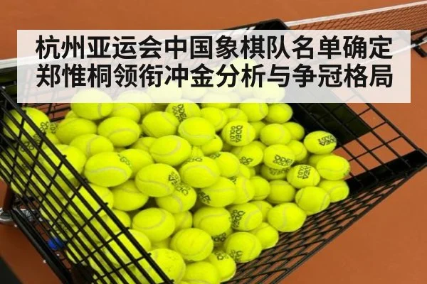 杭州亚运会中国象棋队名单确定郑惟桐领衔冲金分析与争冠格局